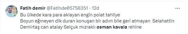 Engin Polat tahliye oldu, sosyal medya inledi! Selahattin Demirtaş ve Osman Kavala trend oldu - Fotoğraf: 4